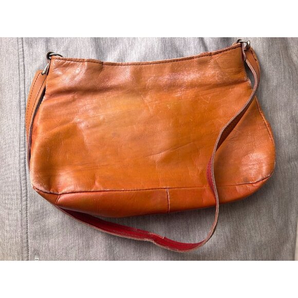 Normandie Montreal Handbag Women's Leather Hobo Bag Causal Brown - Picture 2 of 8